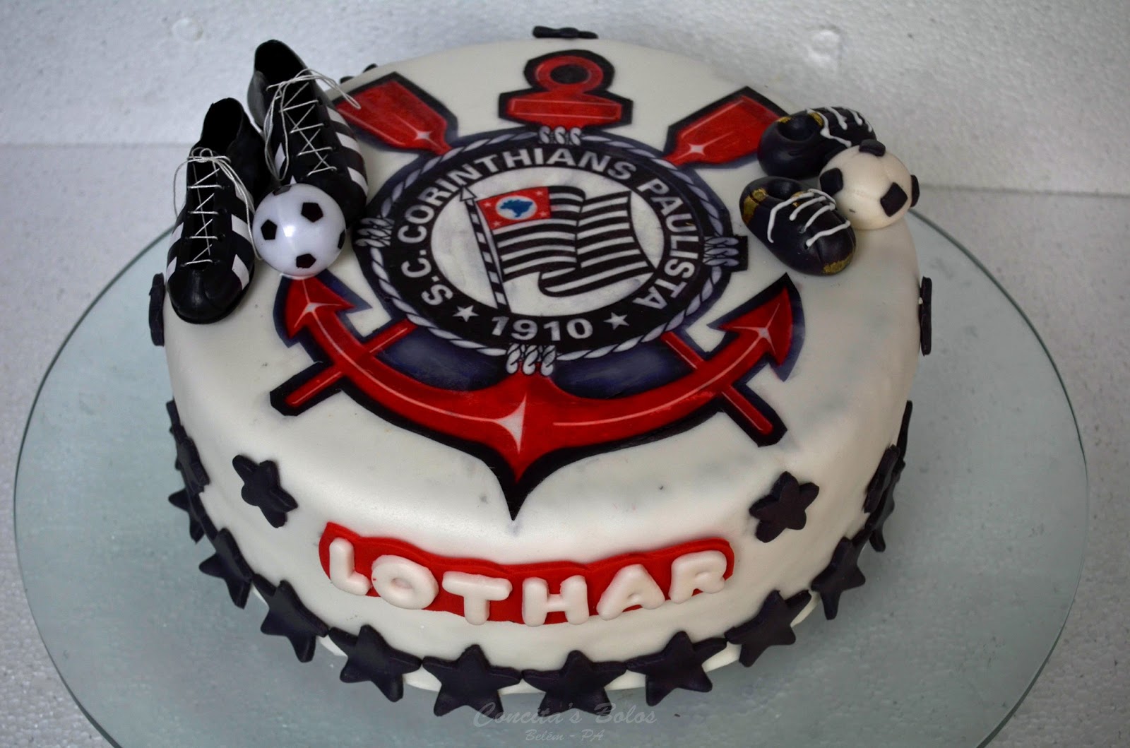 Concita's Bolos - Bolos Decorados em Belém.: Bolo do Corinthians