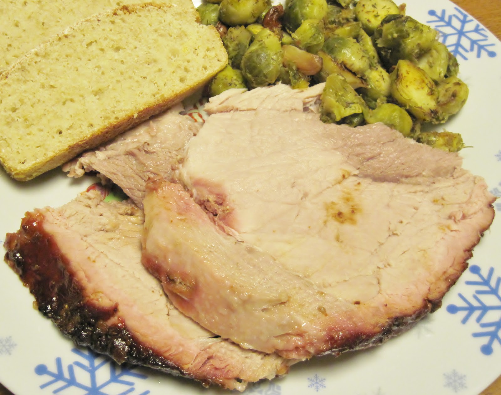 Carolina Sauce Company Greg's First Attempt at Smoked Ham A Delicious