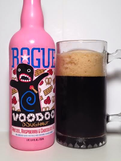 Threw Red Butter S Beer Reviews Rogue Voodoo Doughnut Pretzel Raspberry Chocolate Ale Threw Red Butter S Beer Reviews Rogue Voodoo Doughnut Pretzel Raspberry Chocolate Ale