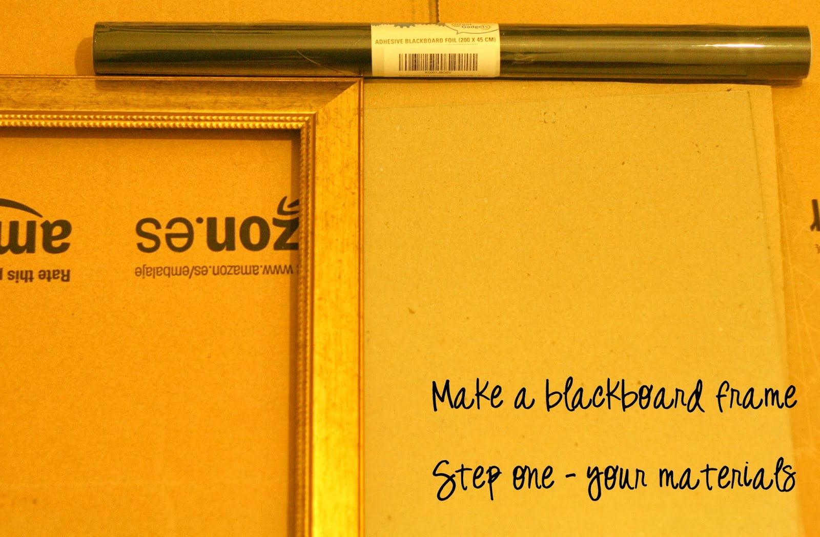 Make DIY Blackboard Frame