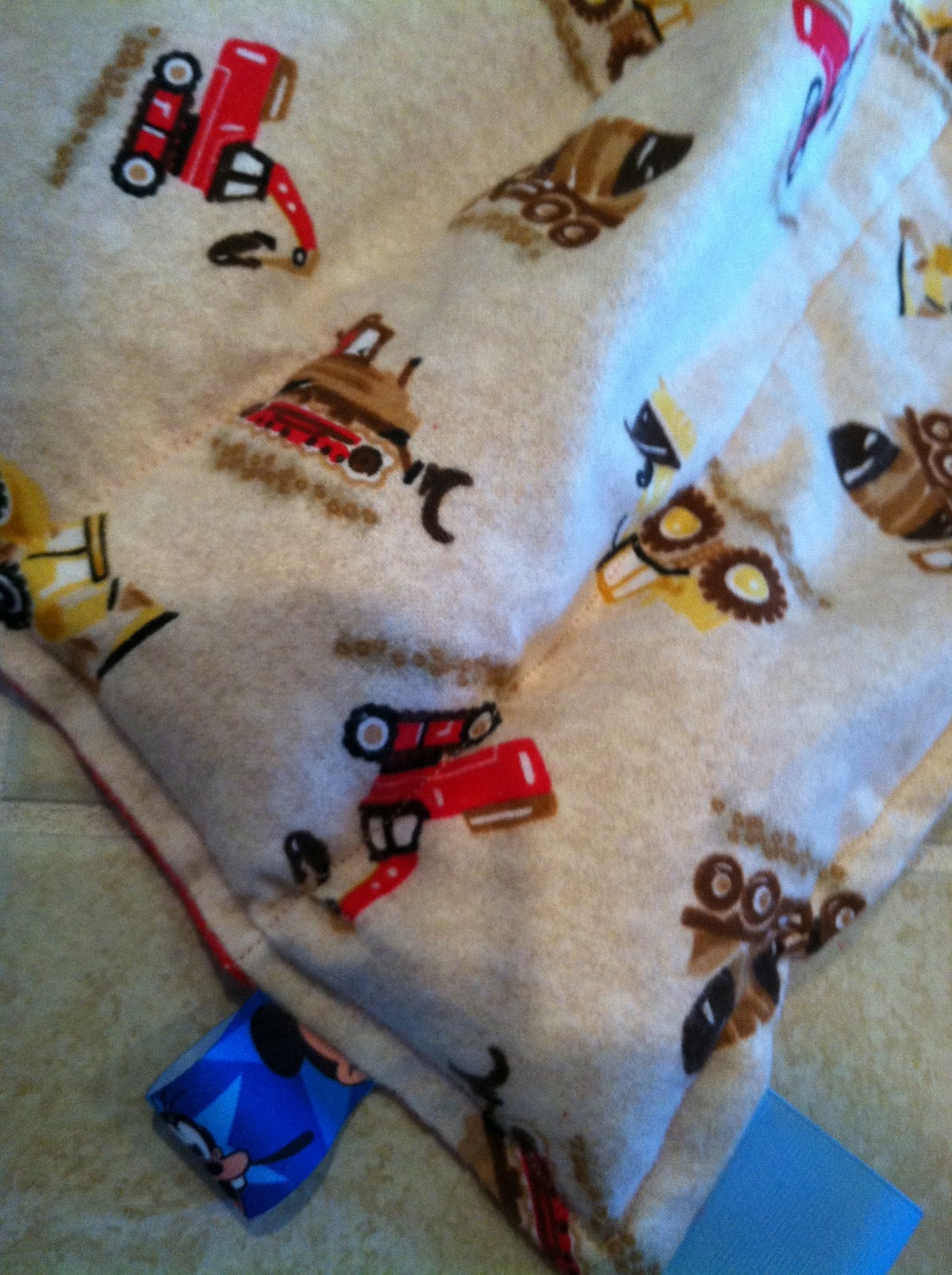 Lipstick and Sawdust Sensory Weighted Blanket