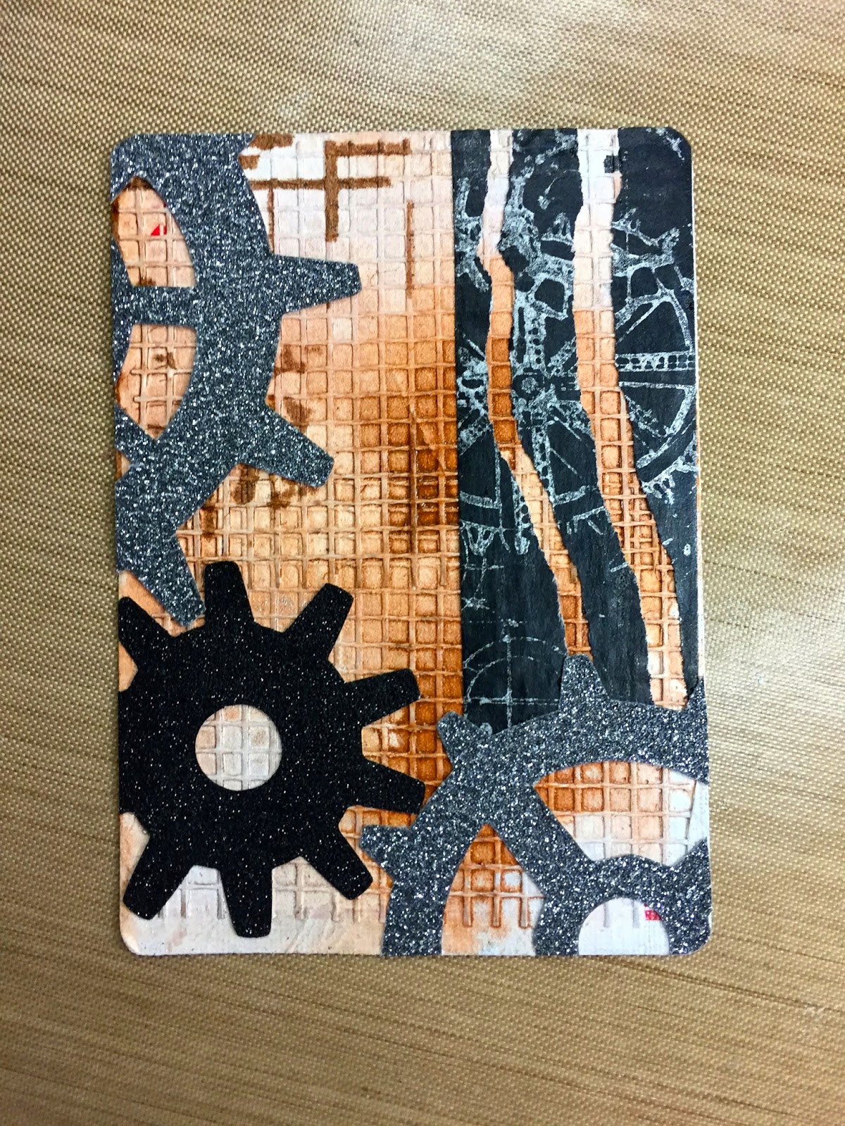 Claudine's Art Corner The Altered Playing Card Challenge Week 19