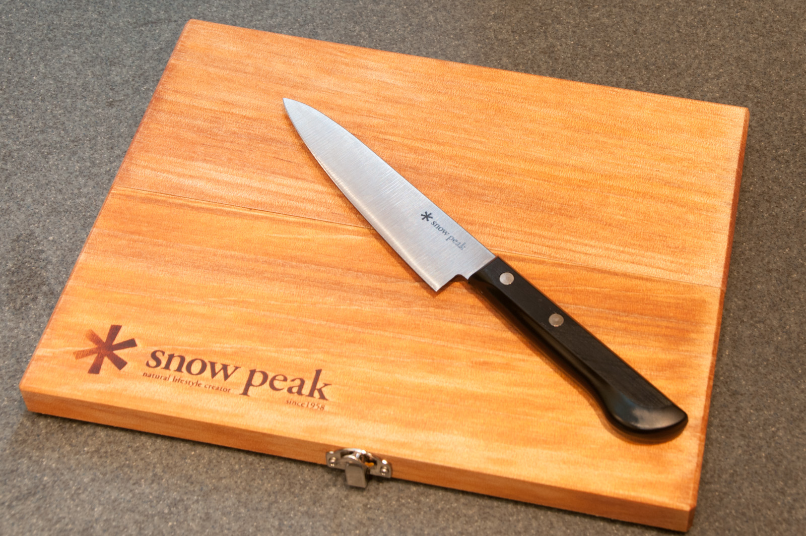 Snow Peak Chopping Board Set Large