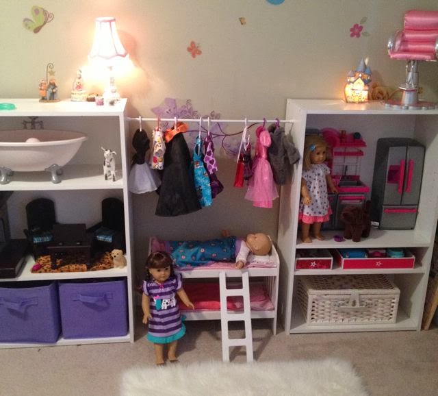 american girl doll clothes storage ideas