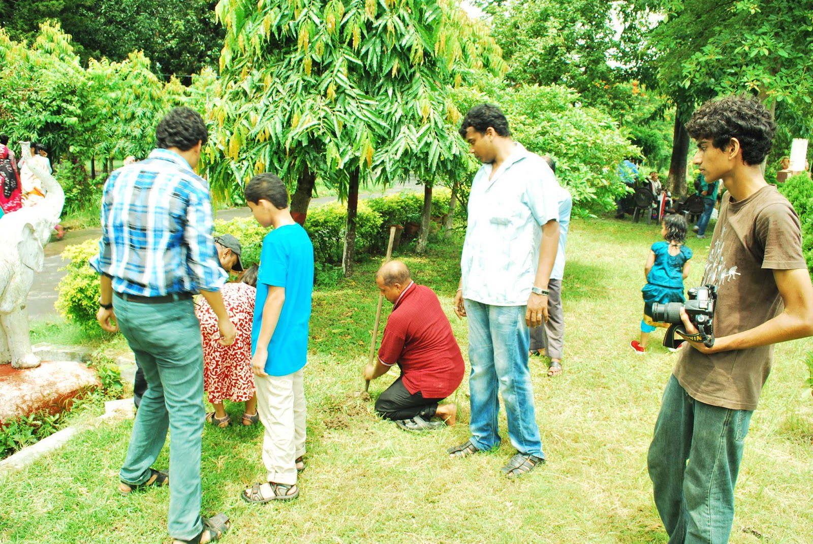 'A Thousand Trees' Planting Festival, July 2013 Kolkata, India