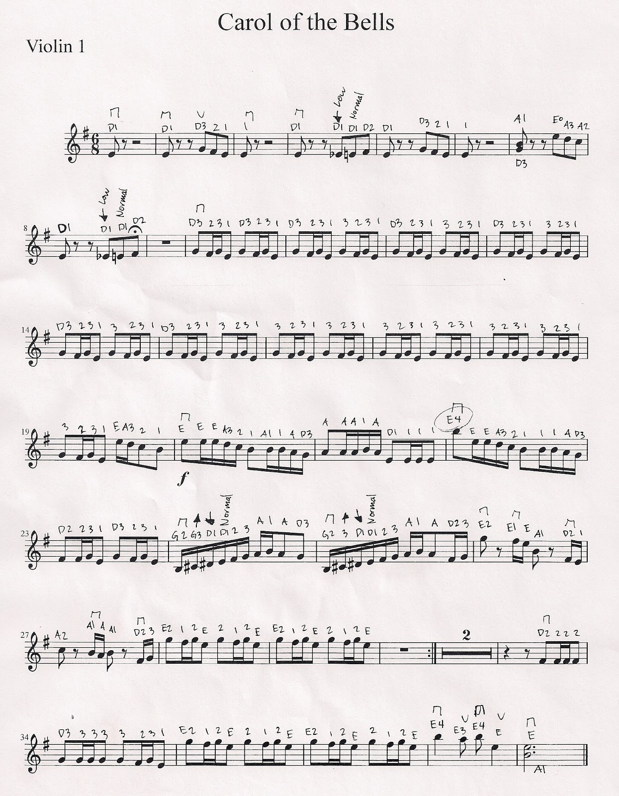 Vineyard Violins Carol of the Bells