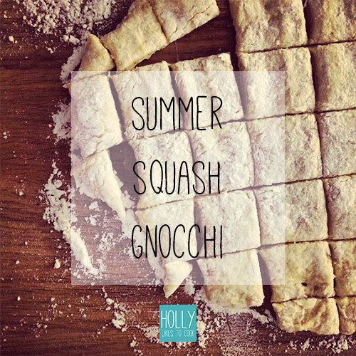 summer squash gnocchi recipe