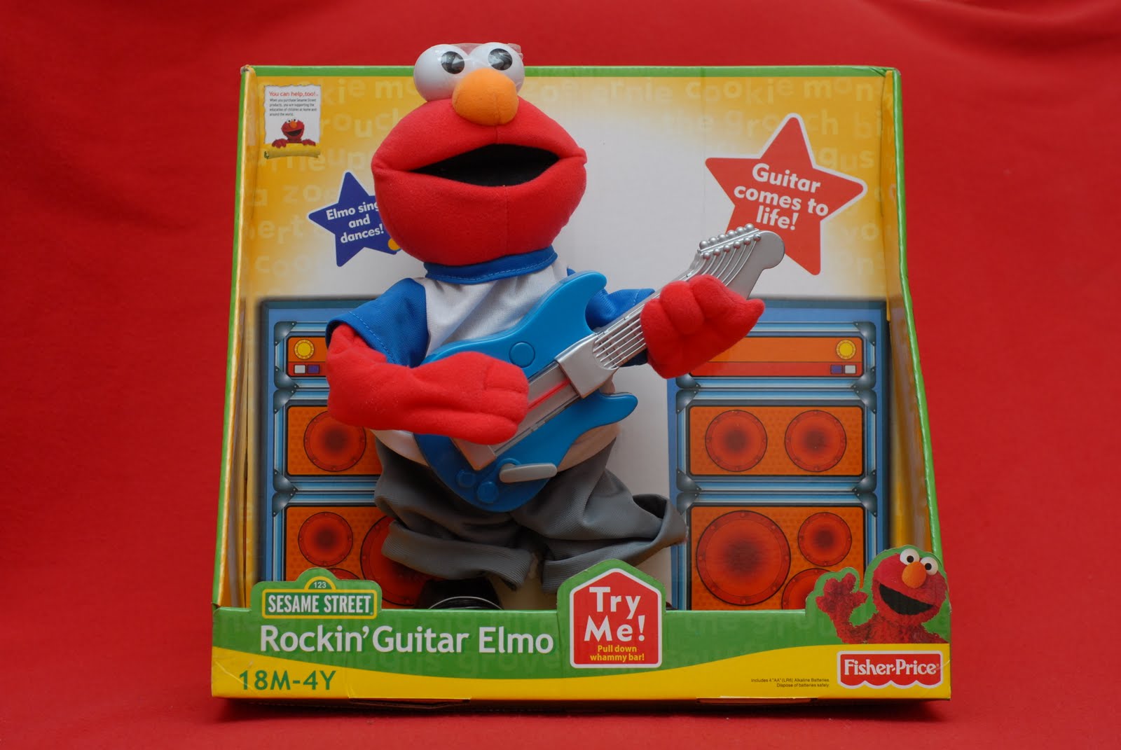 Little Babyhood Fisher Price Rockin' Guitar Elmo