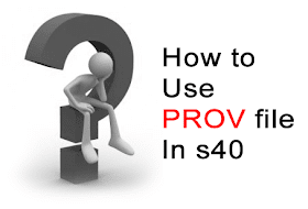 How To Create PROV file Configuration Settings How To Create PROV file Configuration Settings