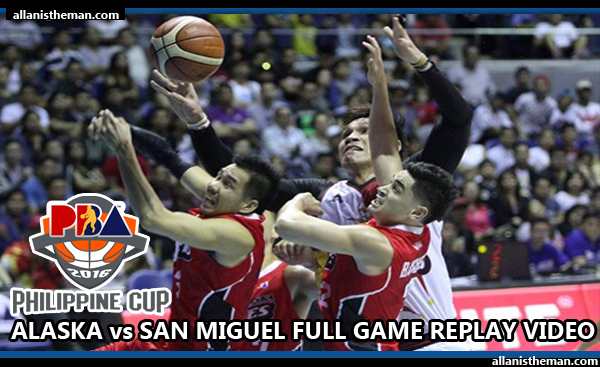 Alaska overcomes San Miguel despite Fajardo's 43-point explosion (FULL GAME REPLAY VIDEO)