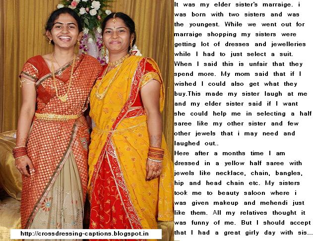 Sister's Wedding | Crossdressing Captions