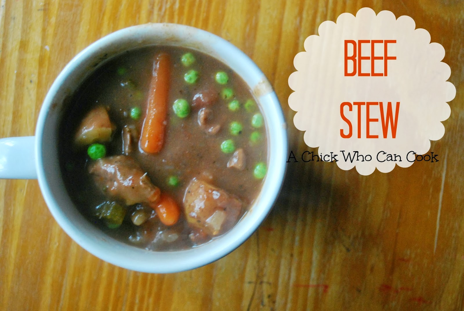A Chick Who Can Cook Beef Stew