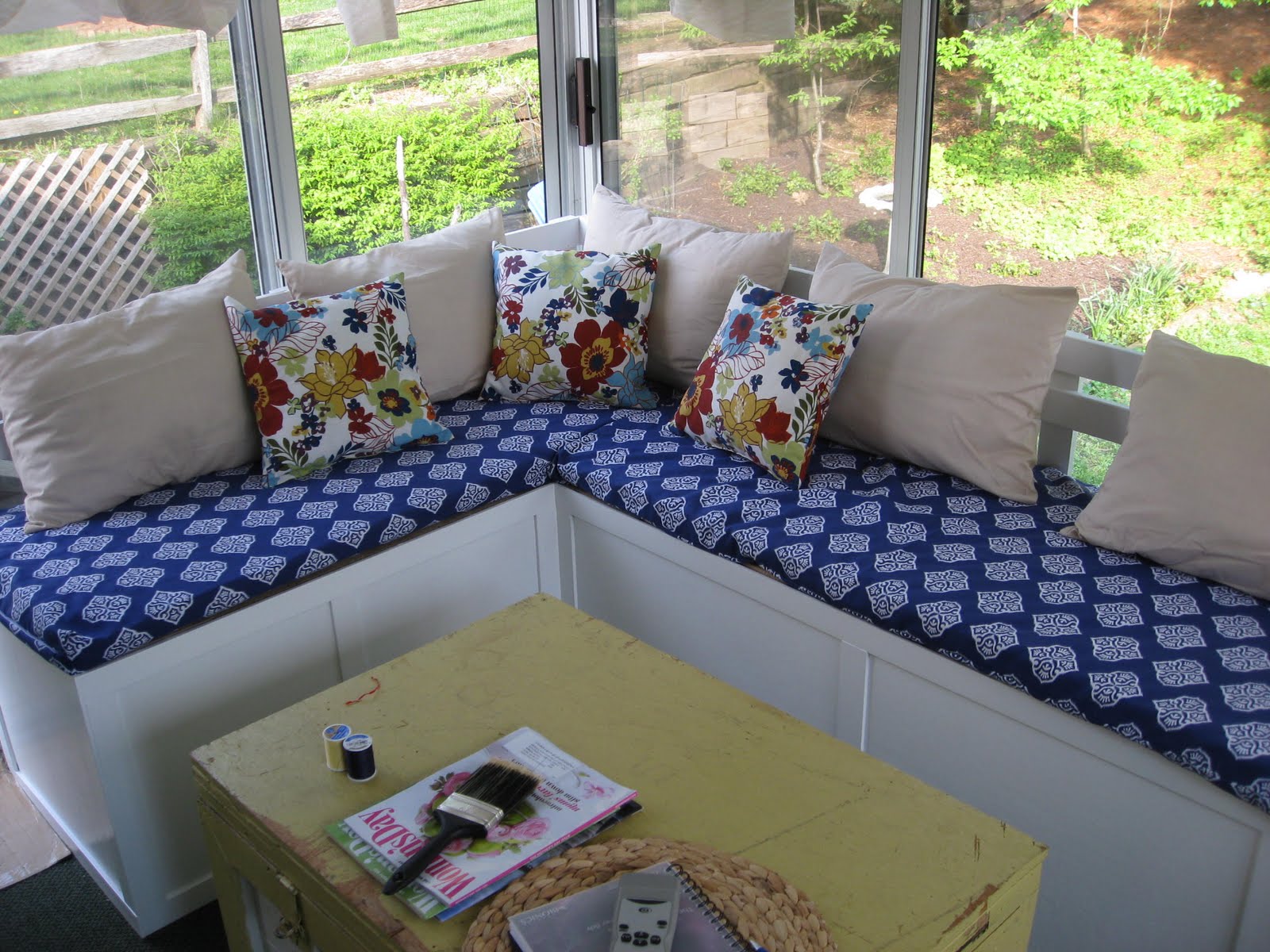 The Crafty Bastard Sunroom Bench