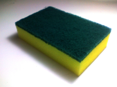Black Kitchen Sponge Scrubber Black Kitchen Sponge Scrubber