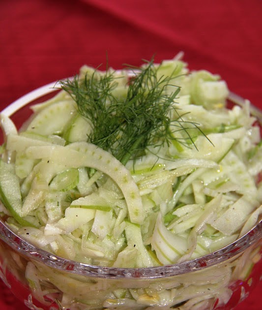 Stranded in Cleveland Fennel and Green Apple Salad Recipe
