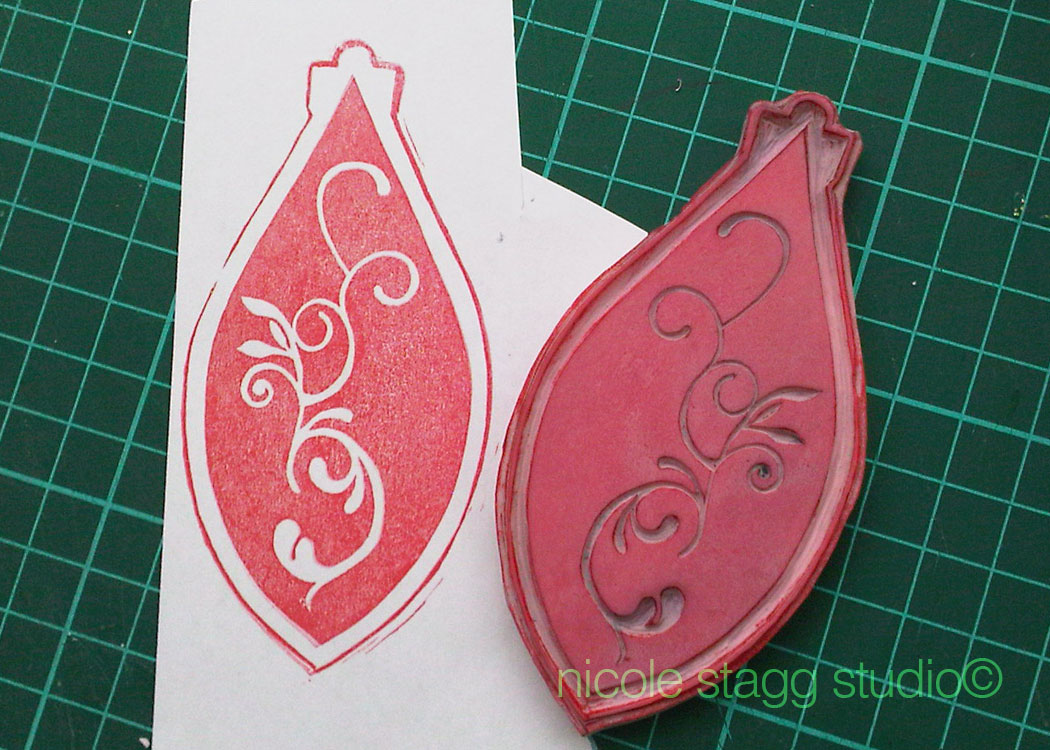 Stamp Carving Tutorial Details Nicole Stagg Studio