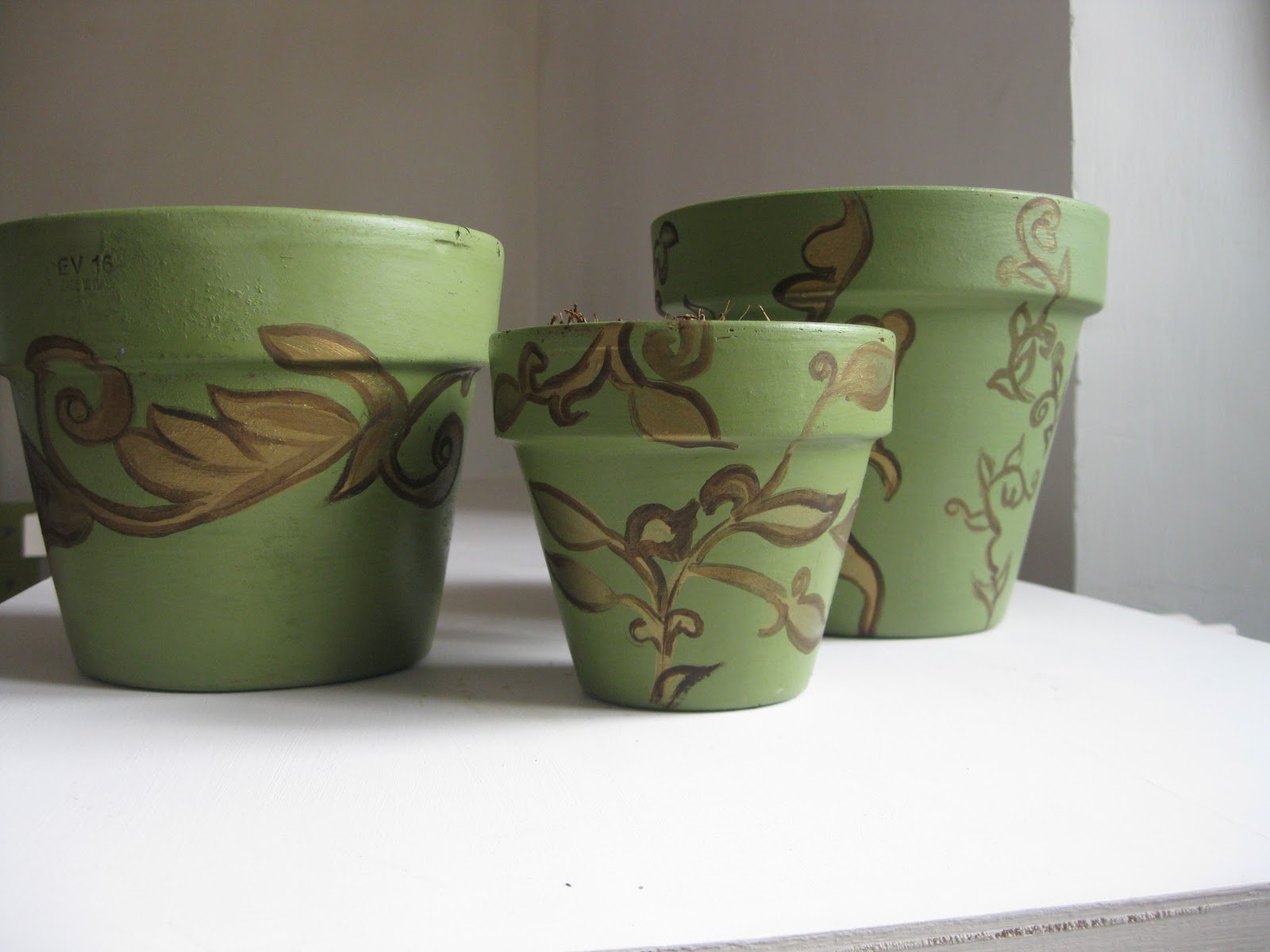 Sette Design Painted Flowerpots A Gift Idea