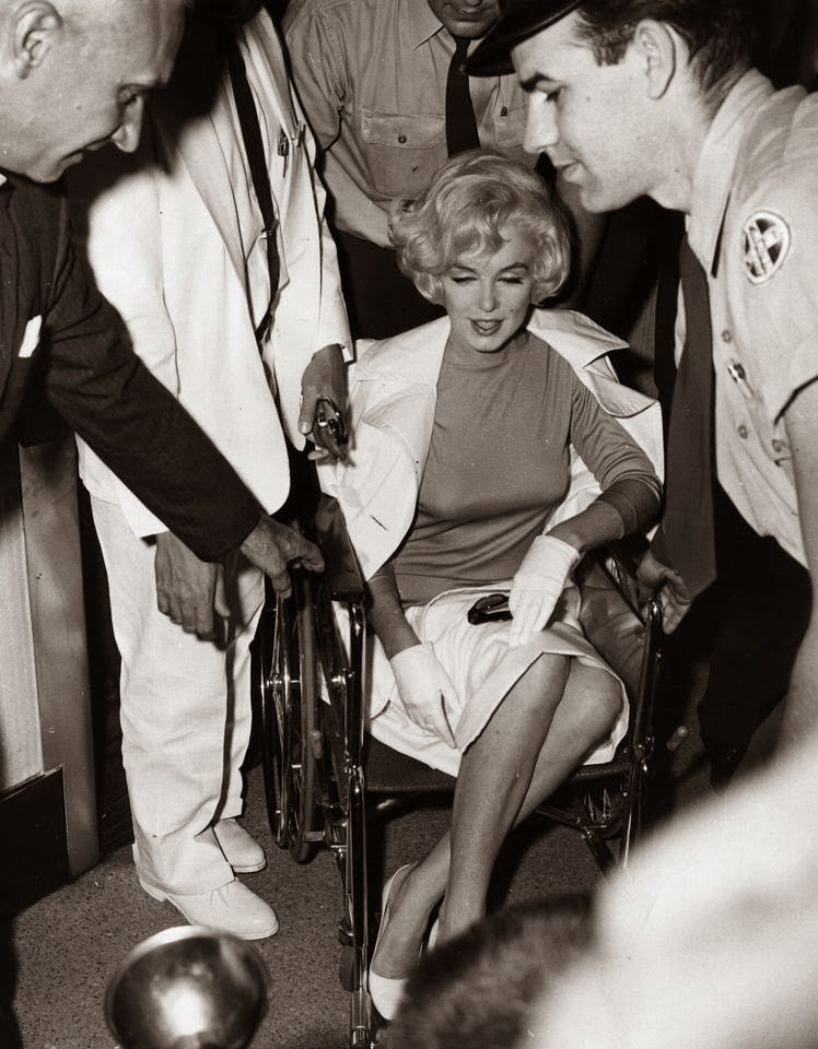 Fascinating Historical Picture of Marilyn Monroe on 1/20/1961 