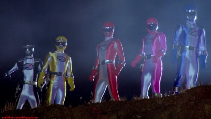 Red And White Sentai Super Sentai In Super Hero Taisen Z 13