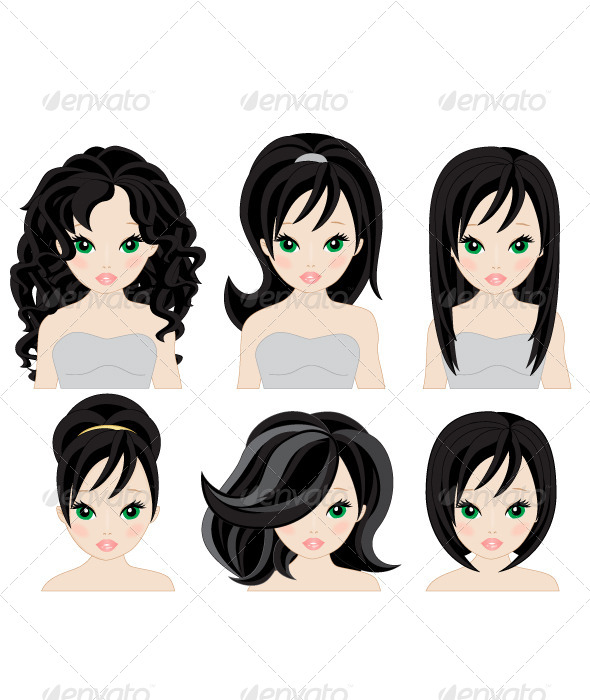 Hair Color Brands: Hairstyles Cartoon