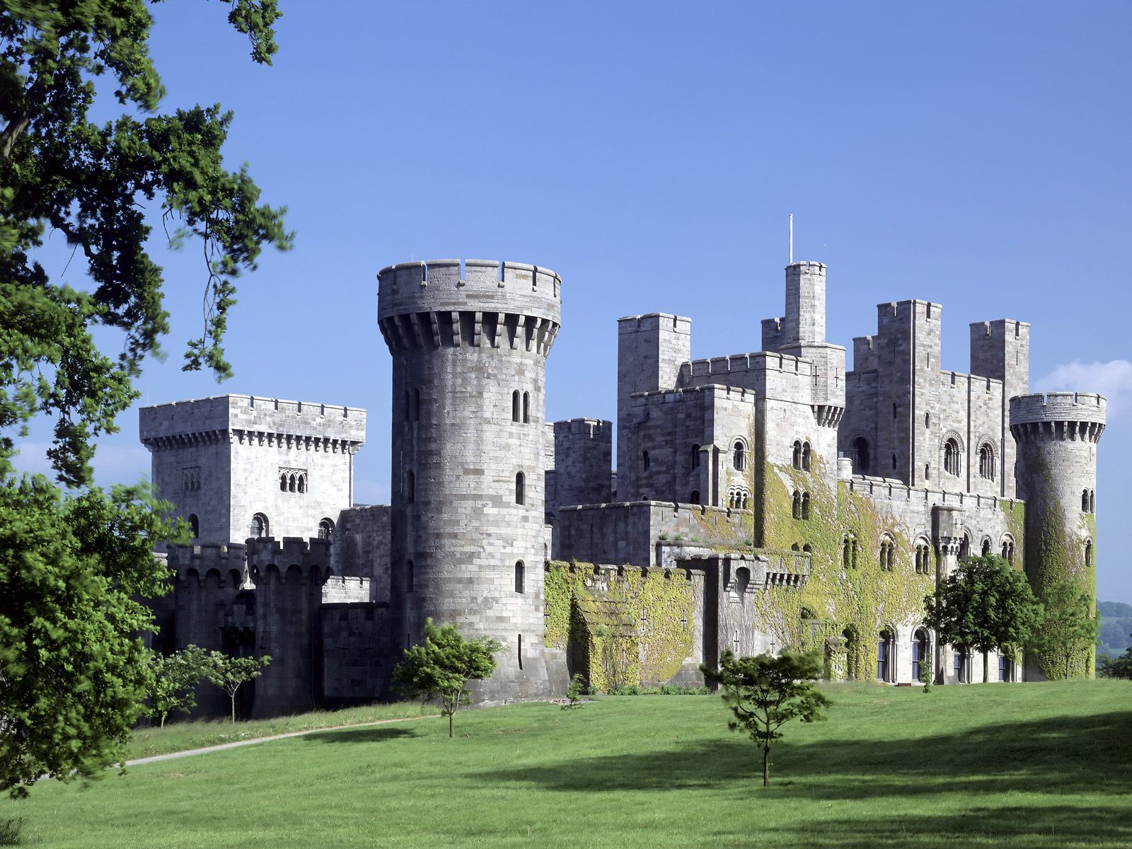 Penrhyn Castle, Gwynedd, Wales High Quality Images
