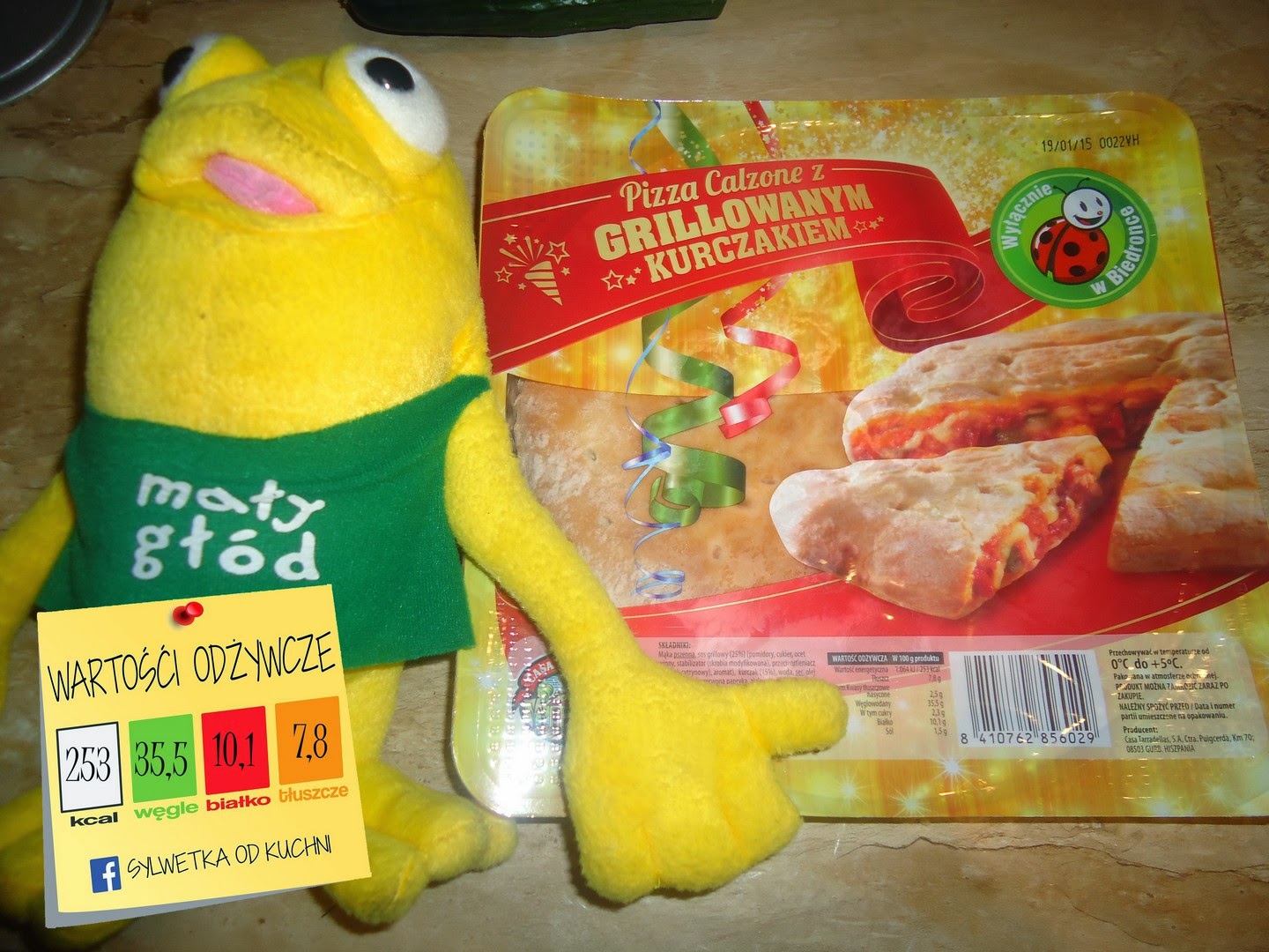Pizza Calezone z Biedronki