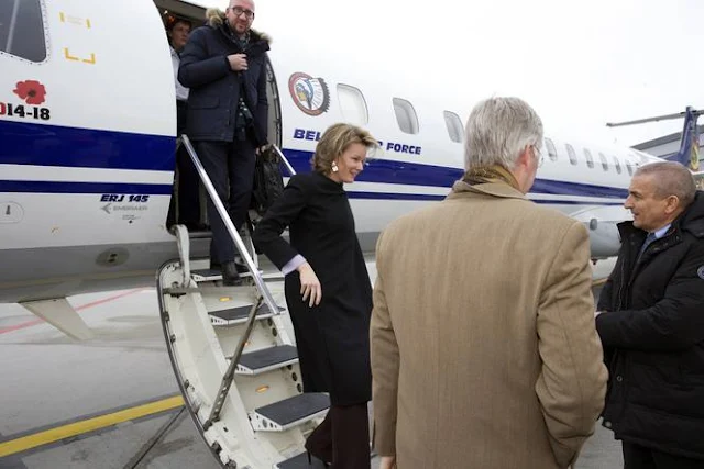 King Philippe and Queen Mathilde - World Economic Forum - Davos - Switzerland