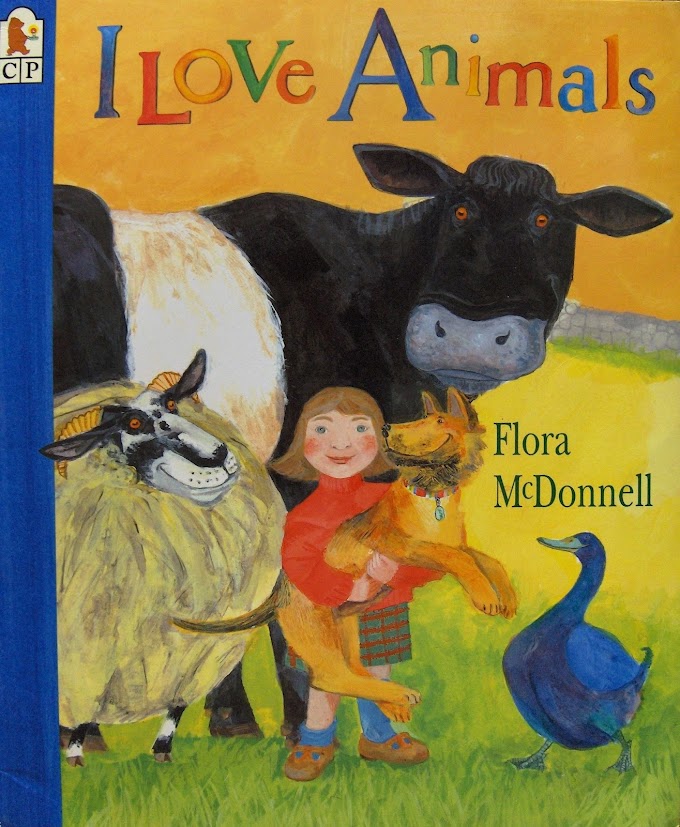 I Love Animals — Livro de leitura em inglês para crianças.