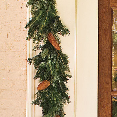 Twig unlit mossy garland birch artificial natural wood christmas Innovative Interiors Seasonal Holiday Decorating Services: Rustic