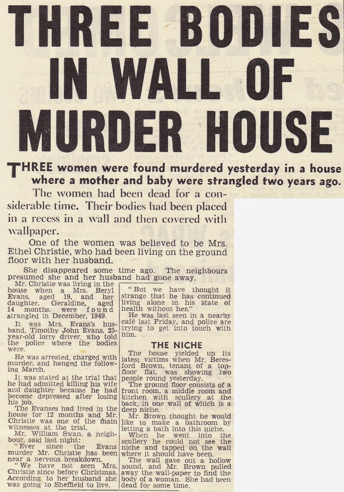 Hold The Front Page Death of Queen Mary