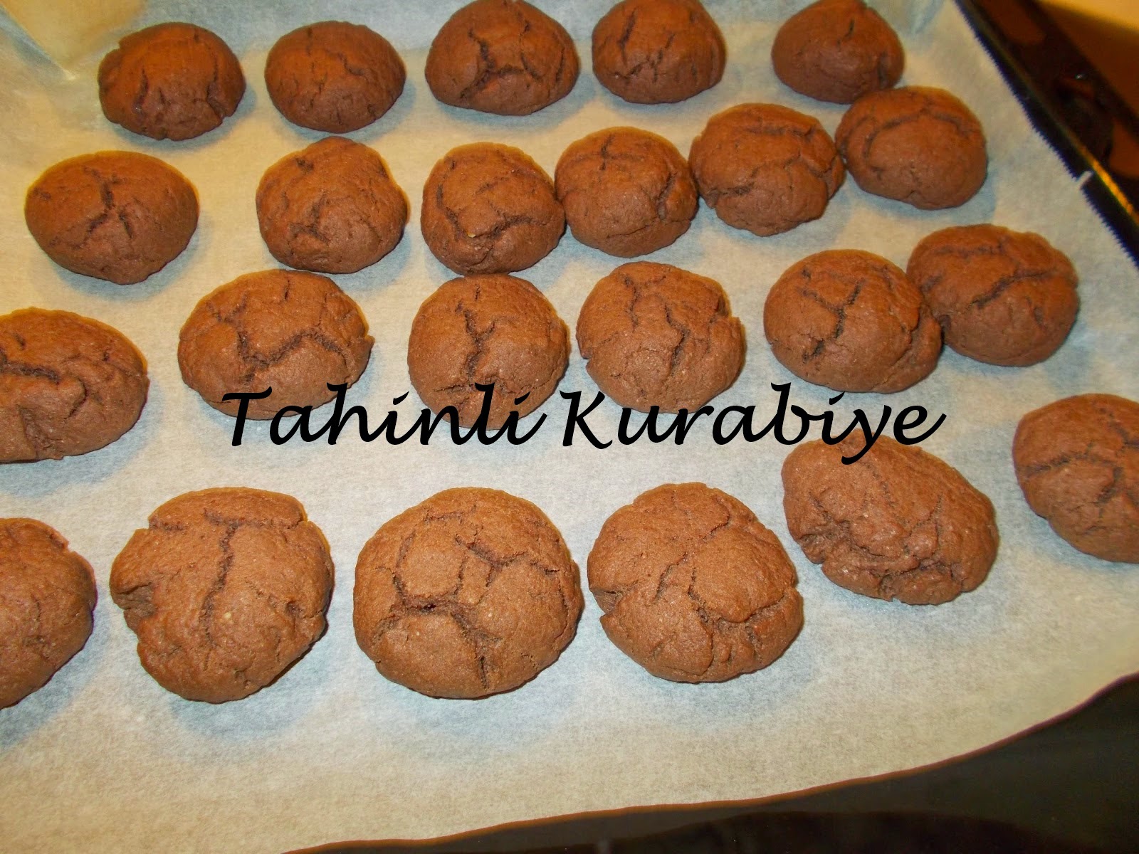 Tahinli Kurabiye BROWNİ KURABİYE YA DA KAKAOLU ISLAK KURABİYE
