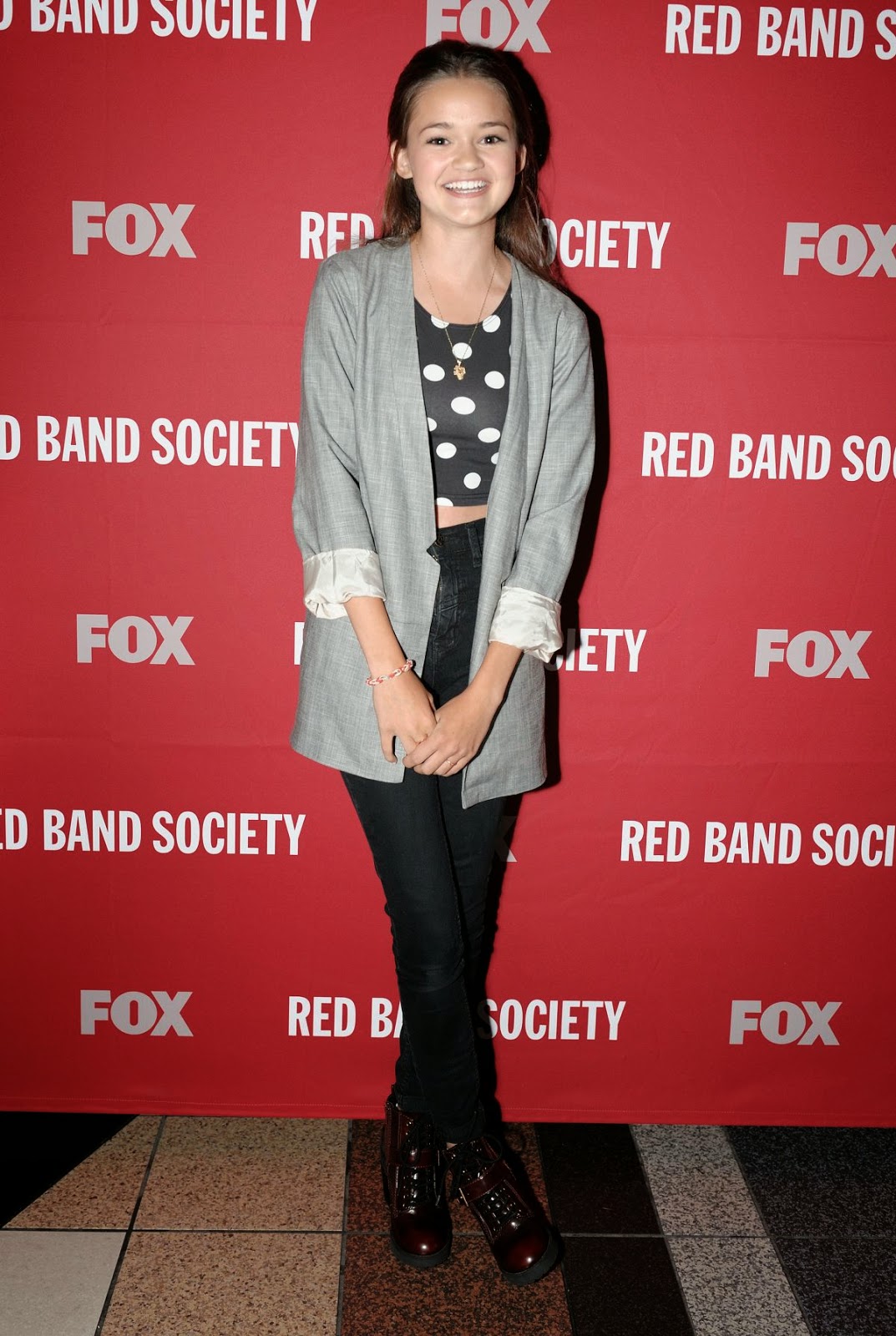 Celebs Galaxy: CIARA BRAVO - Red Band Society Screening in Atlanta