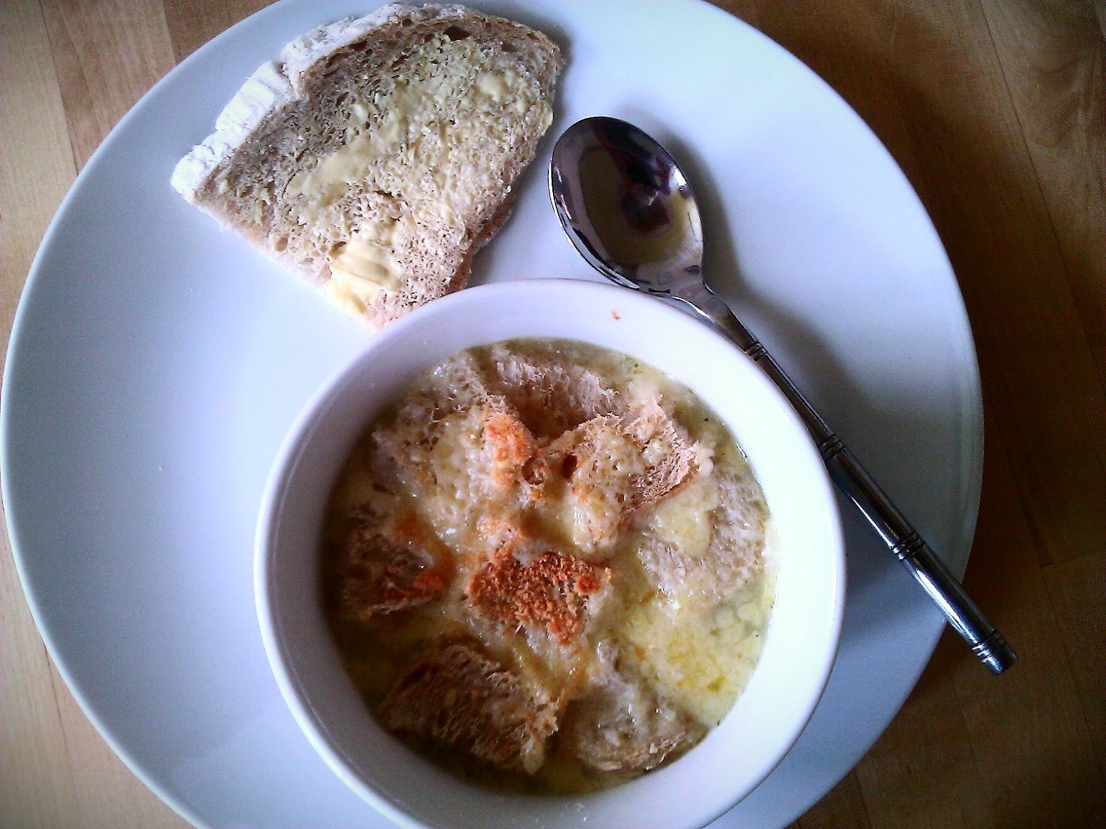 Everything Goes With Toast French leek & potato soup