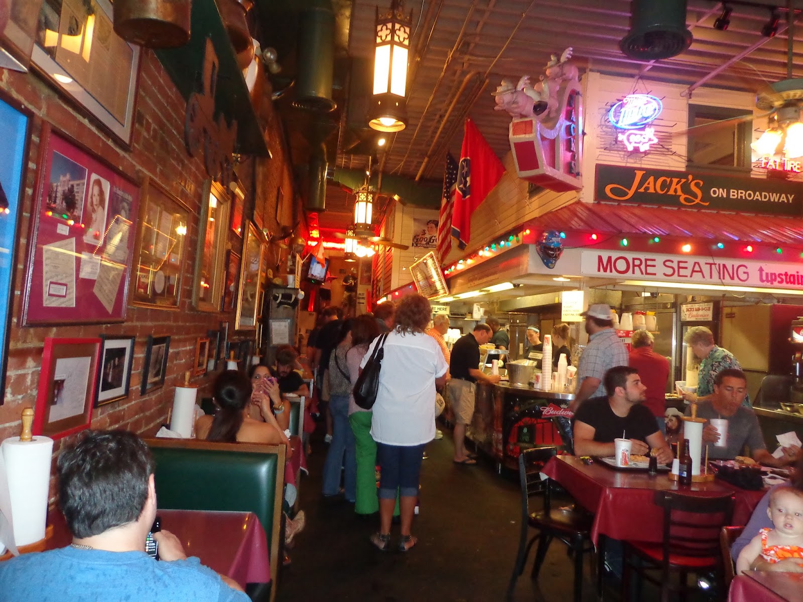 Flying by the Seats of Our Pants Nashville, TN Jacks BBQ and