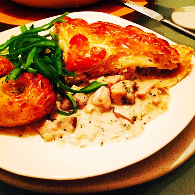 the Best Recipes Chicken, Mushroom & Tarragon Pie