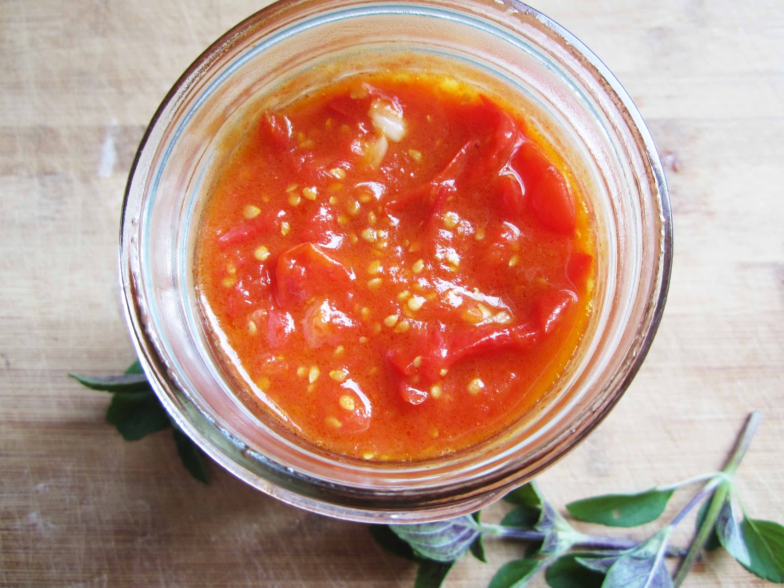 Picnics in the Park Made From Scratch Cherry Tomato Pasta Sauce