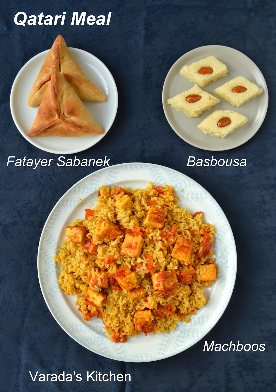 Varada's Kitchen Qatari Meal