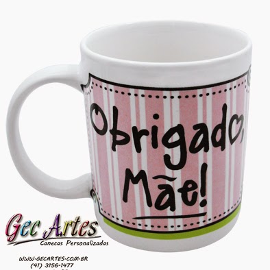 Caneca personalizada dia das mães em Curitiba. Presente dia das Mães é na GEC ARTES PRESENTES PERSONALIZADOS