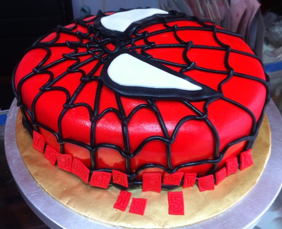 Kek Afrina Spiderman Cake Auto Design Tech