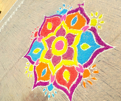 decoration for saraswati puja