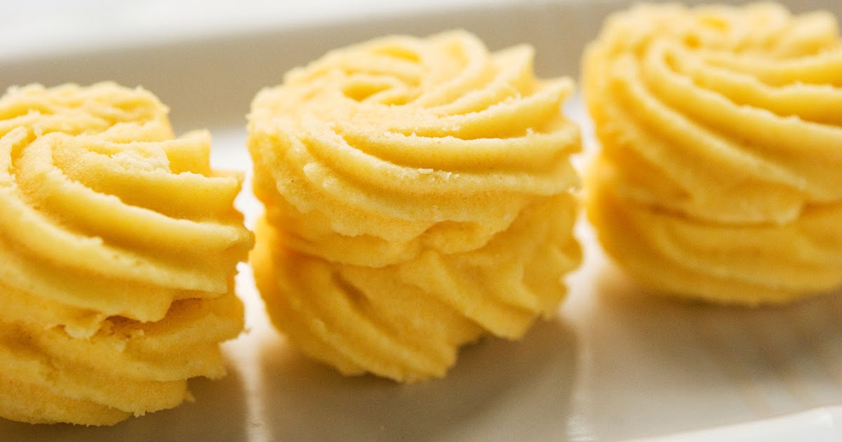 Resepi Biskut Butter Cookies