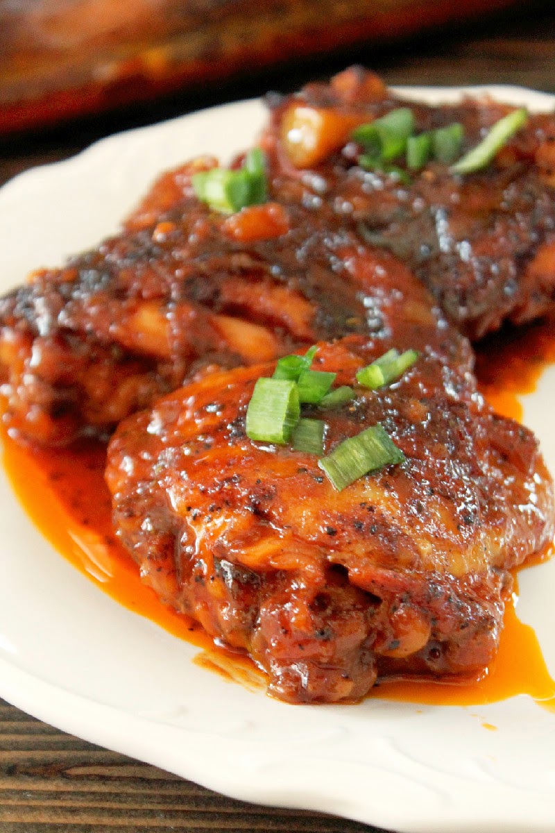 Creole Contessa Roasted Chicken with a Sweet and Spicy Tamarind Ginger