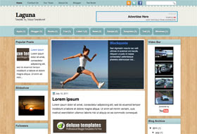 Laguna Blogger Template