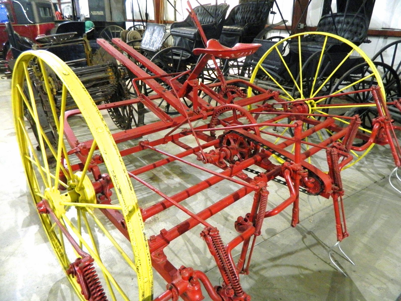 Stuhr Museum of the Prairie Pioneer’s Harvesting Implements: Late 19th