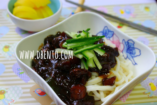 Bento Mania Resep Dan Cara Membuat Jajangmyeon Khas Korea Updated