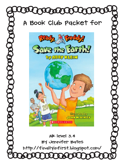 https://www.teacherspayteachers.com/Product/Save-the-Earth-A-Ready-Freddy-Book-Club-Packet-232532
