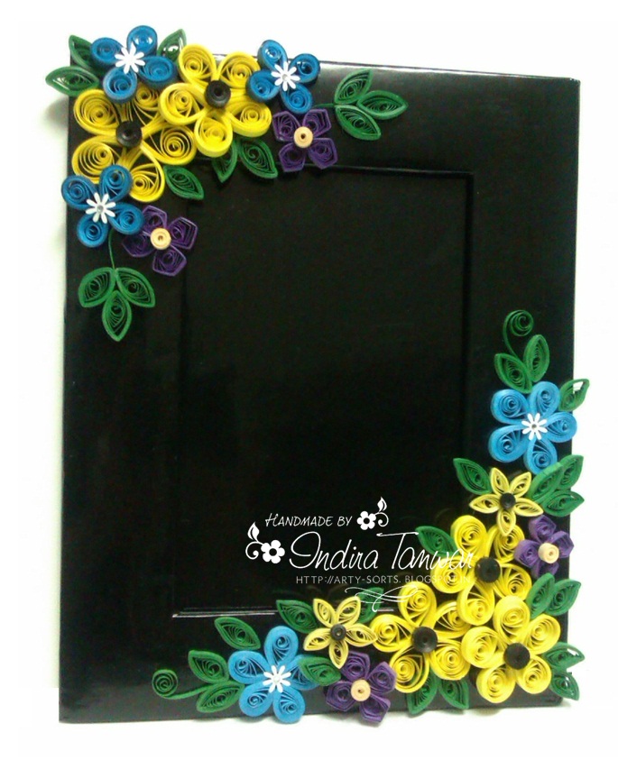 Arty Sorts Quilled Photo Frame