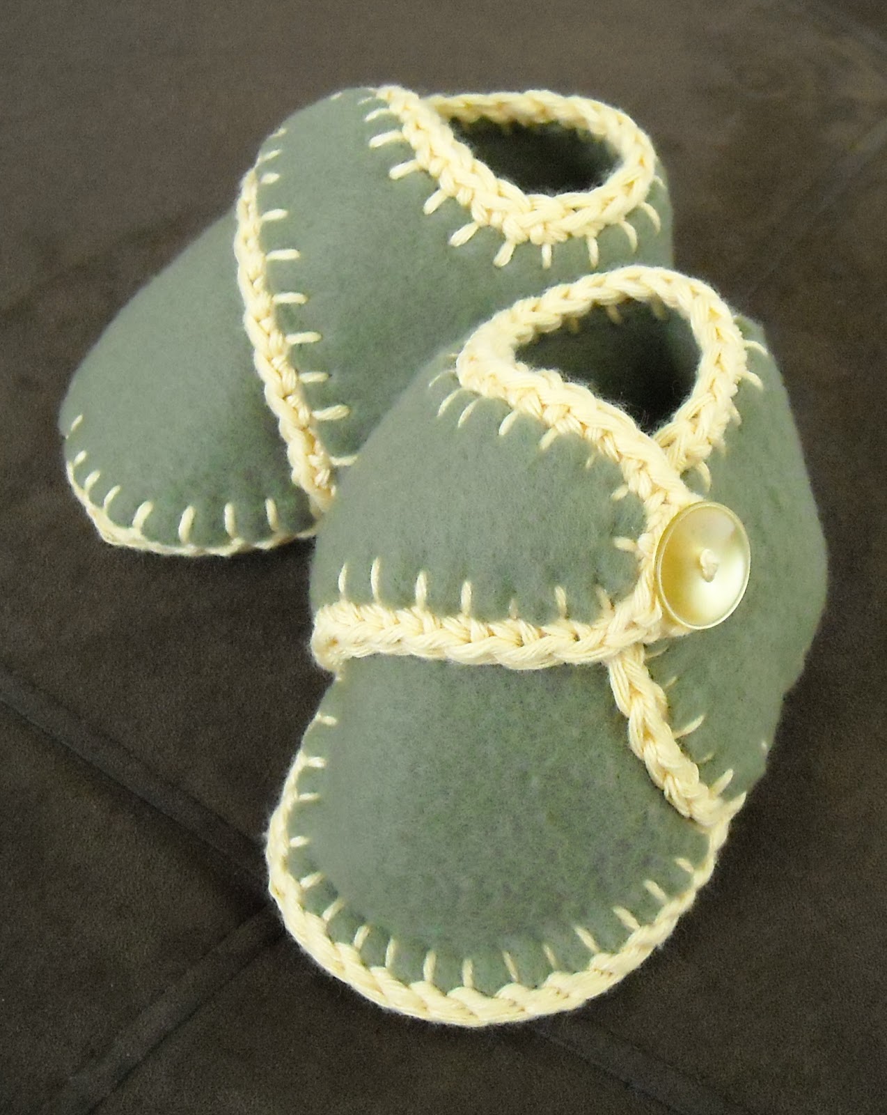 Baby Slippers with Ankle Strap