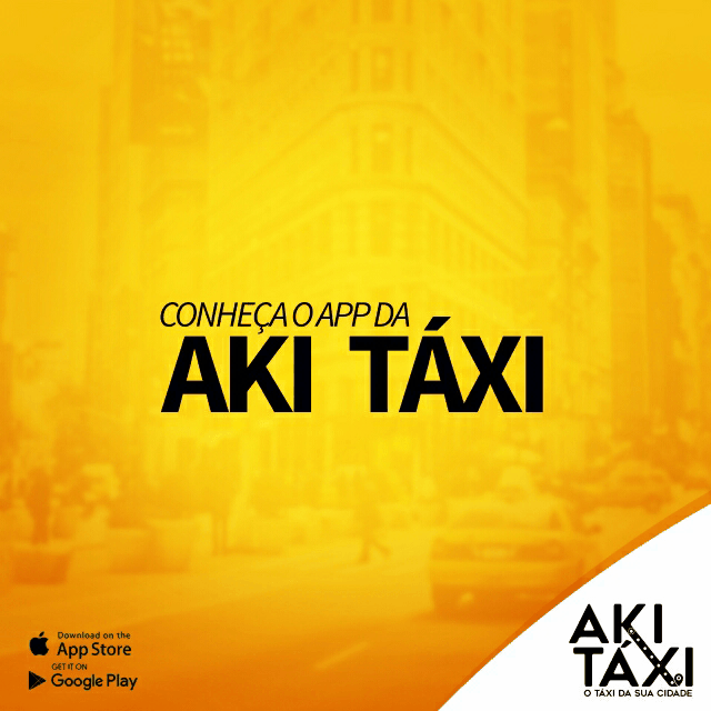 Aki taxi Baixe o App