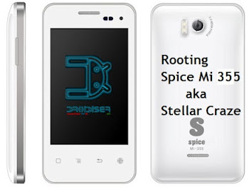 How to Root Spice Mi 355 Stellar Craze